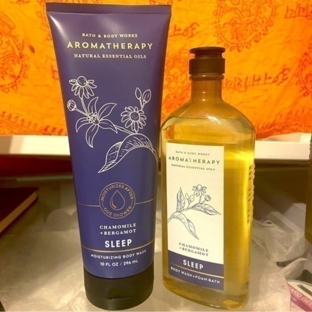 Chamomile and Bergamot sleep bodywash and bubble bath​